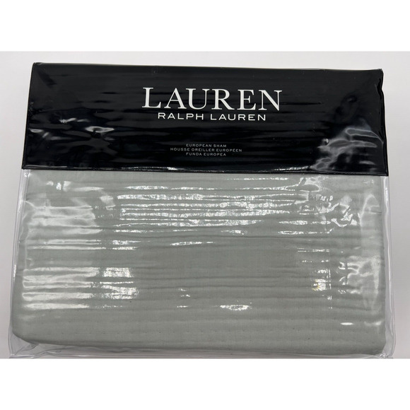 Ralph Lauren Home Spencer Matelasse One European Sham Sage $135 NWT.. - Picture 5 of 12